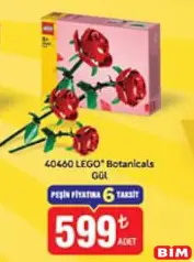 LEGO 40460 BOTANİCALS GÜL fiyat ve kampanya bilgisi